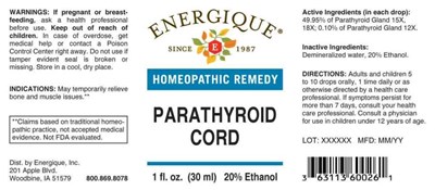 ENRG0588 Parathyroid Cord 12 14 21
